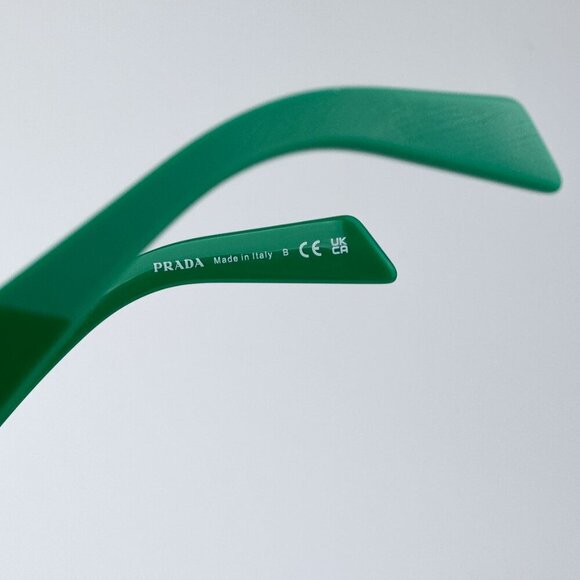 Prada PR27ZS 11L08Z BRAND NEW Sunglasses Mango Dark Grey Square Unisex - Picture 11 of 13